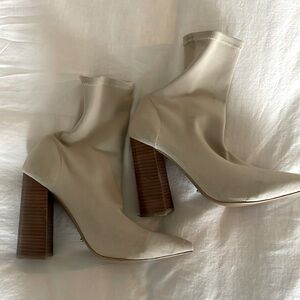 Tony blanco block “sock heels”